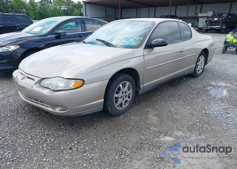 2003 Chevrolet Monte Carlo Ls from USA, damaged, VIN 2G1WW12E039218448